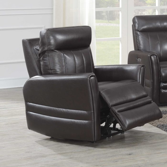 COACHELLA DUAL-POWER LEATHER RECLINER