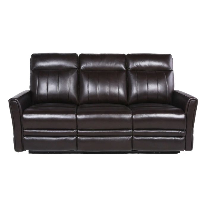 COACHELLA DUAL-POWER LEATHER RECLINING SOFA