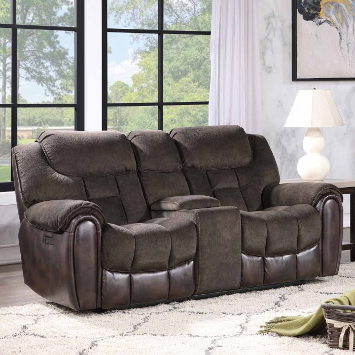 APOLLO DUAL-POWER CONSOLE LOVESEAT