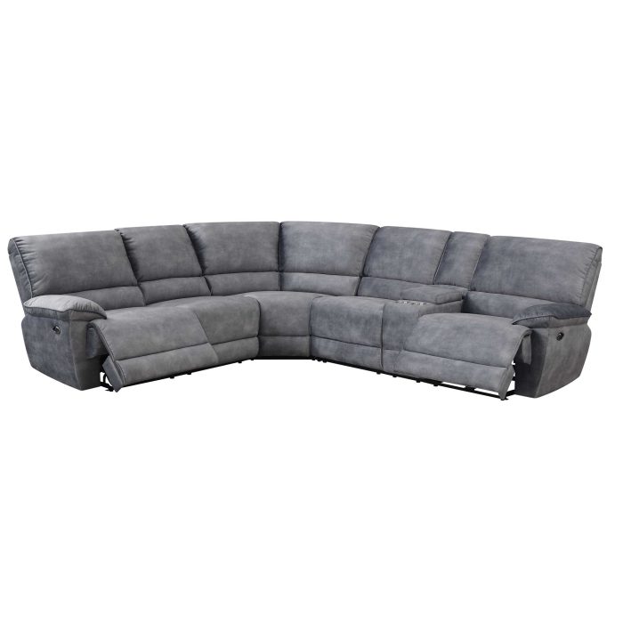 SIMONE RAF CONSOLE LOVESEAT, GREY