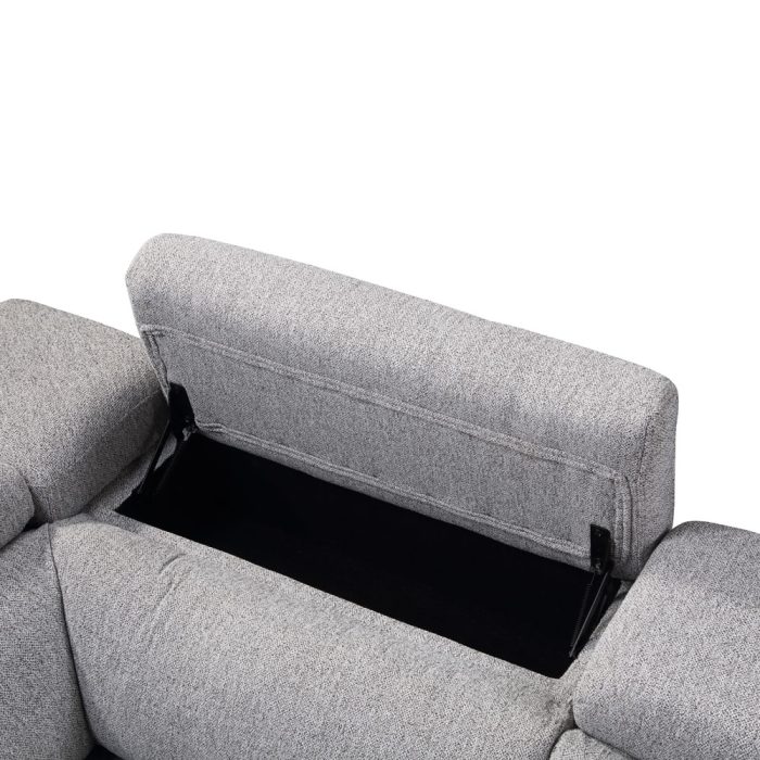 ISLA SECTIONAL RAF DUAL-POWER LOVESEAT