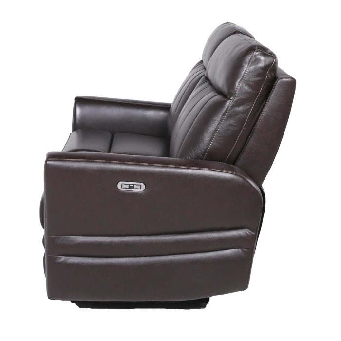 COACHELLA 3-PIECE LEATHER DUAL-POWER RECLINING SET