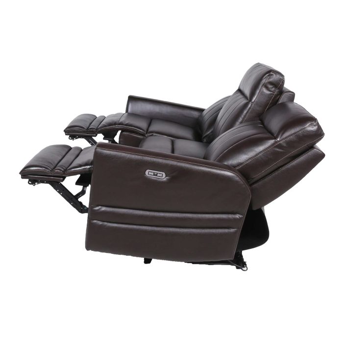 COACHELLA 3-PIECE LEATHER DUAL-POWER RECLINING SET