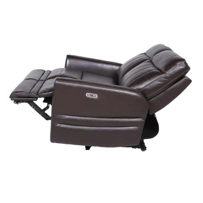 COACHELLA 3-PIECE LEATHER DUAL-POWER RECLINING SET