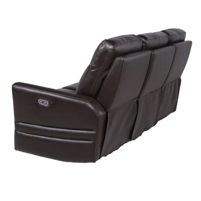 COACHELLA 3-PIECE LEATHER DUAL-POWER RECLINING SET