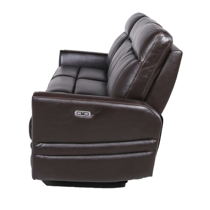 COACHELLA 3-PIECE LEATHER DUAL-POWER RECLINING SET