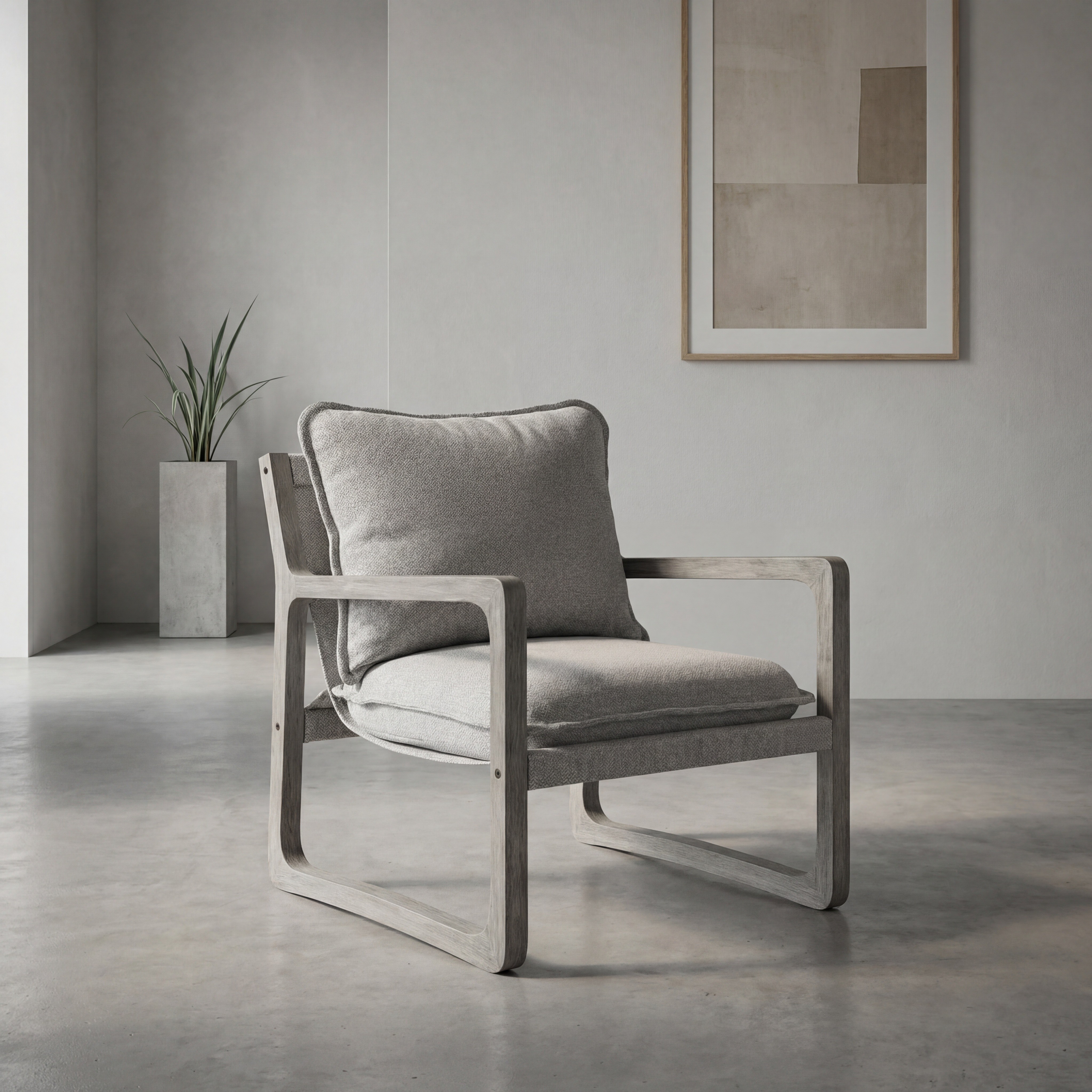 KAI ACCENT CHAIR GRAY