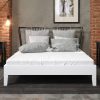 NIX FULL PLATFORM BED, WHITE - Image 2