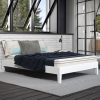 NIX FULL PLATFORM BED, WHITE - Image 3