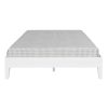 NIX FULL PLATFORM BED, WHITE - Image 8