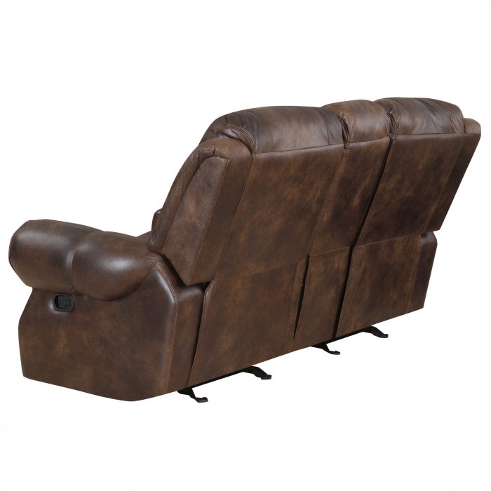 NAVARRO MANUAL RECLINING CONSOLE LOVESEAT - Image 6