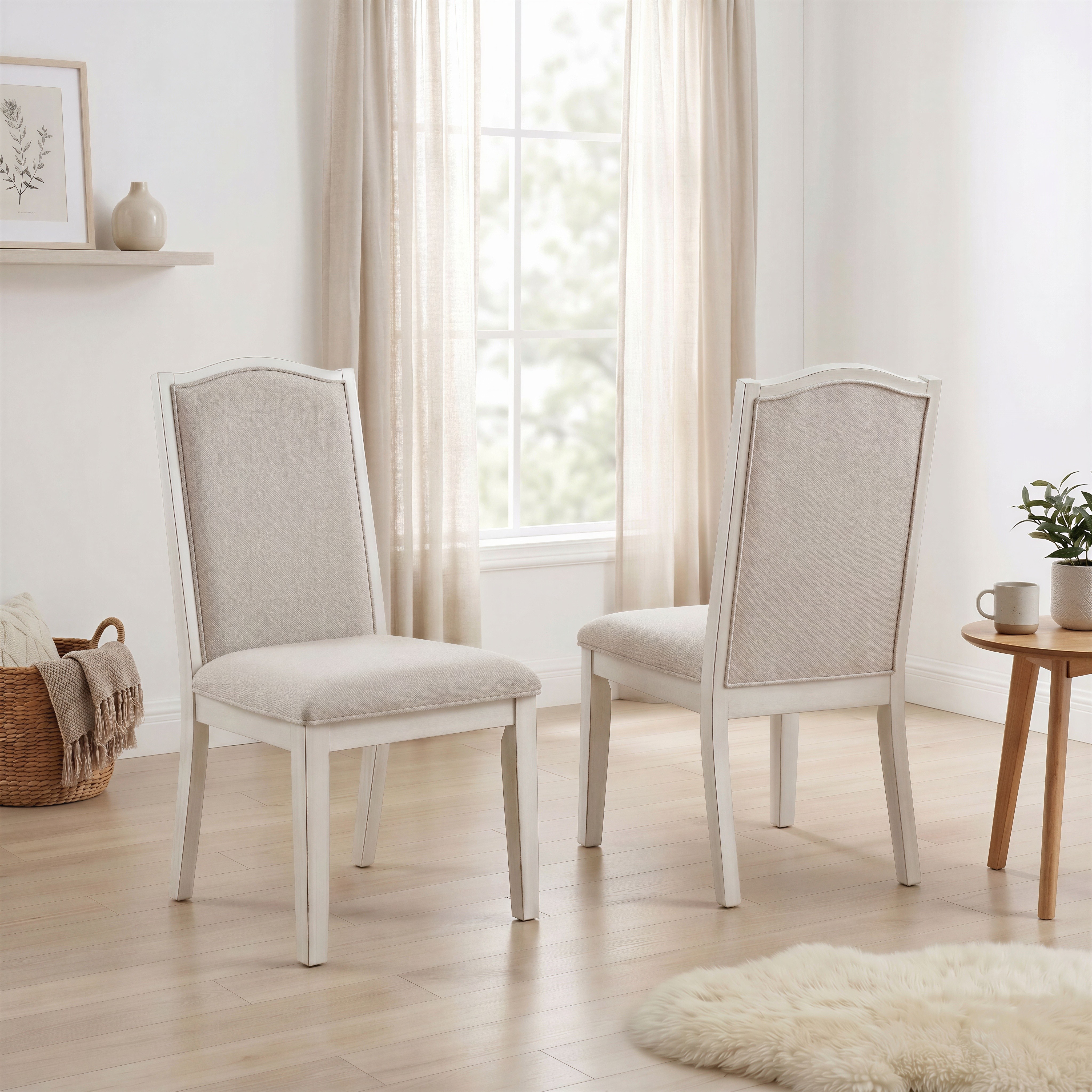 WARREN WHITE SIDE CHAIR