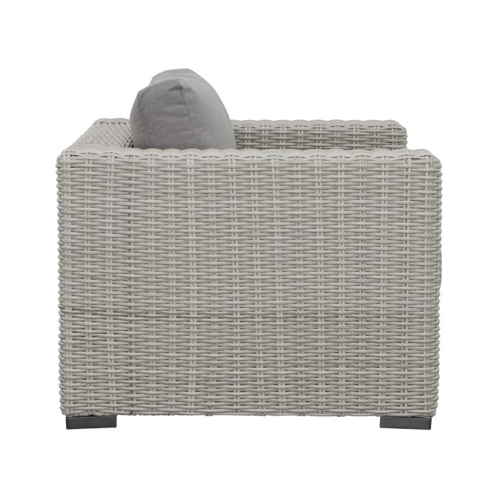 BLAKLEY LOUNGE CHAIR W/ .5 ROUND WICKER - Image 4
