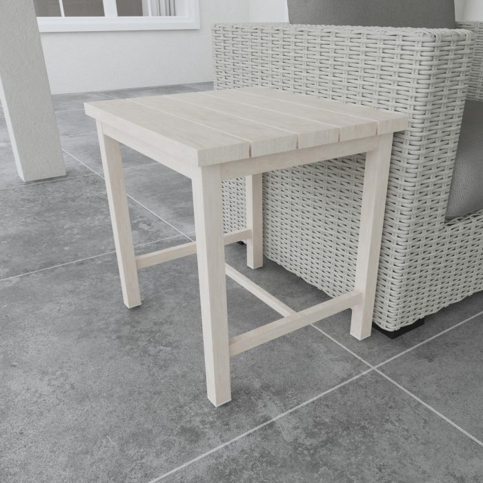BLAKLEY ALUMINUM END TABLE - Image 7