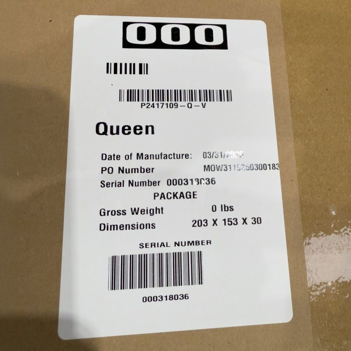 12" HYBRID MATTRESS, QUEEN - Image 9