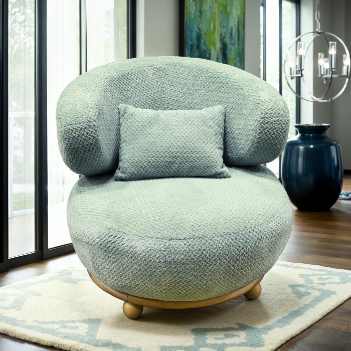 LAYLA MINT ACCENT CHAIR