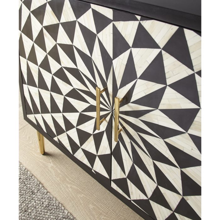 BENZARA BONE INLAY ACCENT CABINET - Image 6