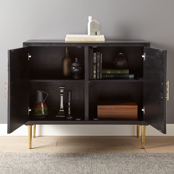 BENZARA BONE INLAY ACCENT CABINET - Image 2