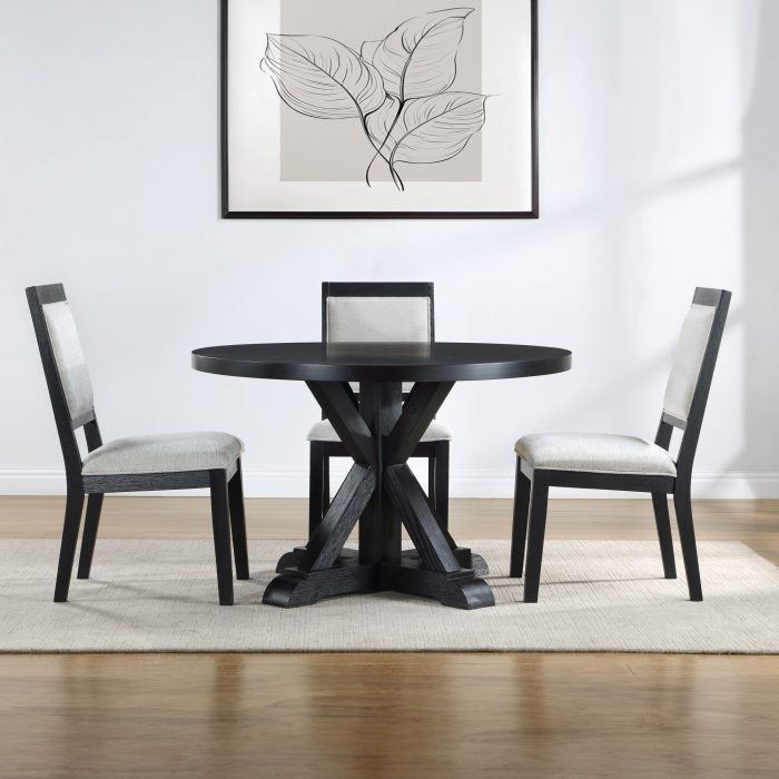 MOLLY 5-PIECE 48-INCH ROUND DINING SET