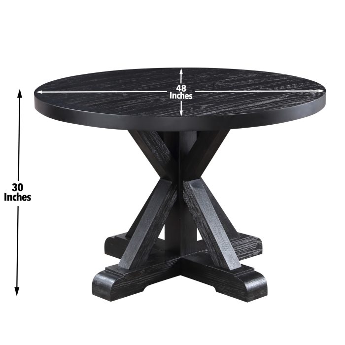 MOLLY 5-PIECE 48-INCH ROUND DINING SET - Image 10