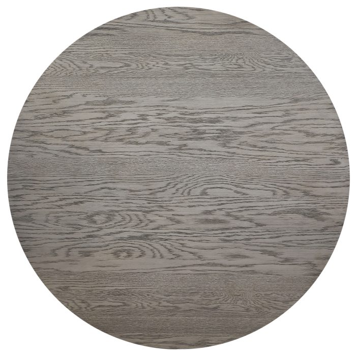 MOLLY 5 PIECE 48-INCH ROUND SET, WASHED GREY OAK FINISH - Image 4