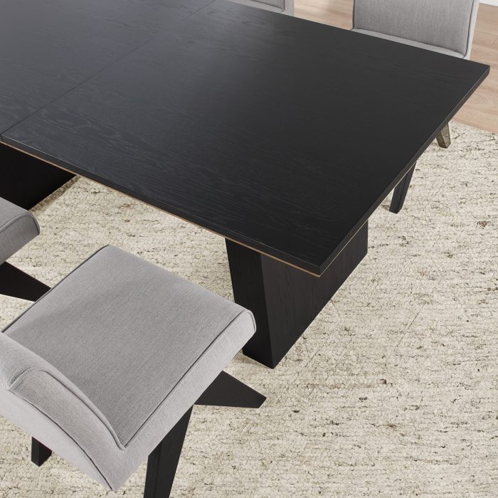 MAGNOLIA MODERN DOUBLE PEDESTAL BASE, BLACK - Image 10
