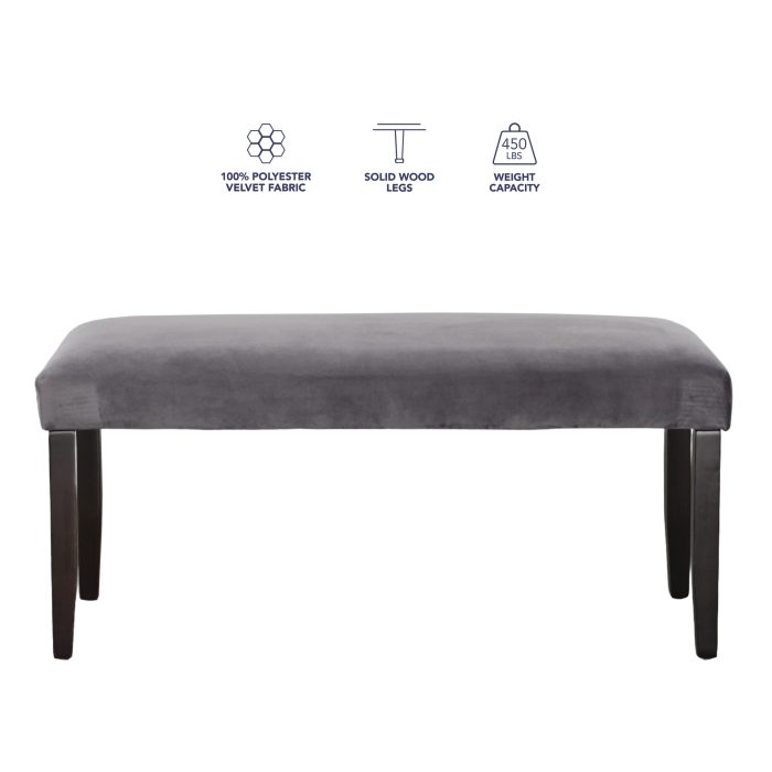NAPOLI 6-PIECE 64-INCH GRAY MARBLE DINING SET - Image 19