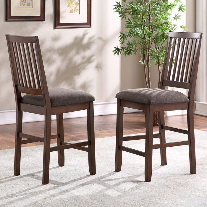 YORKTOWN 5-PIECE COUNTER STORAGE DINING SET - Image 3
