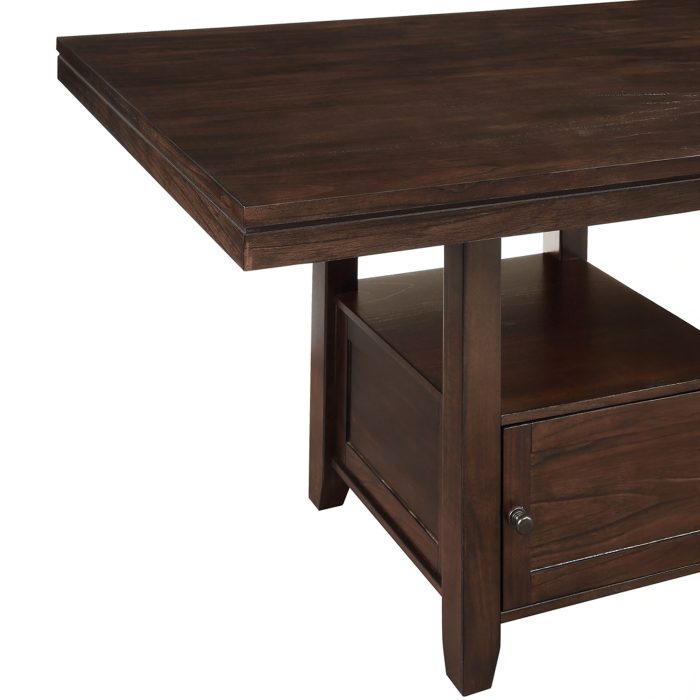 YORKTOWN 5-PIECE COUNTER STORAGE DINING SET - Image 5