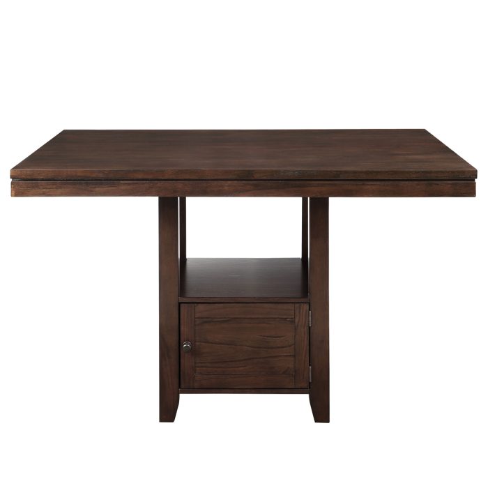 YORKTOWN 5-PIECE COUNTER STORAGE DINING SET - Image 4