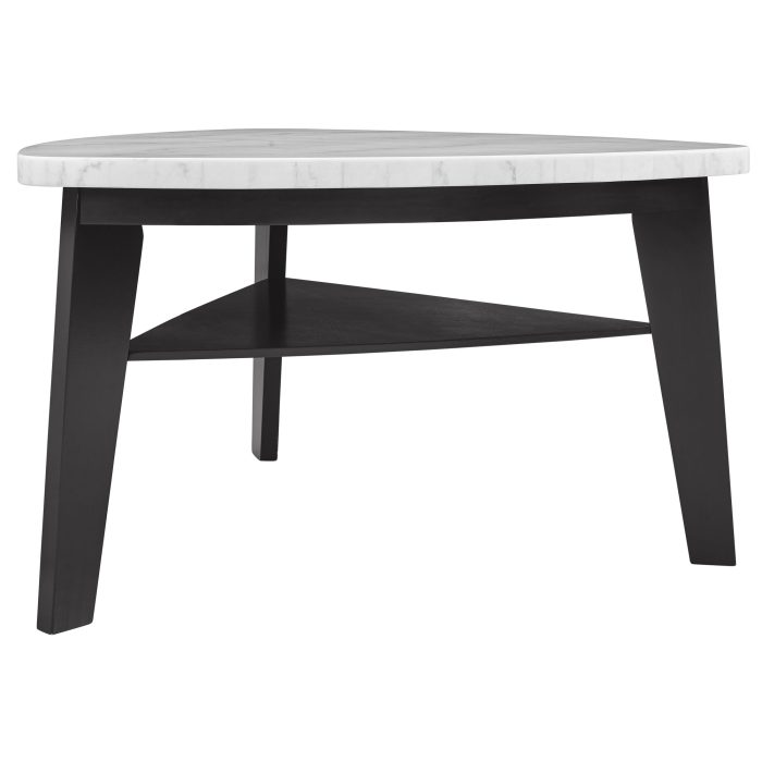 CAMARRA 7-PIECE MARBLE TOP DINING SET - Image 3