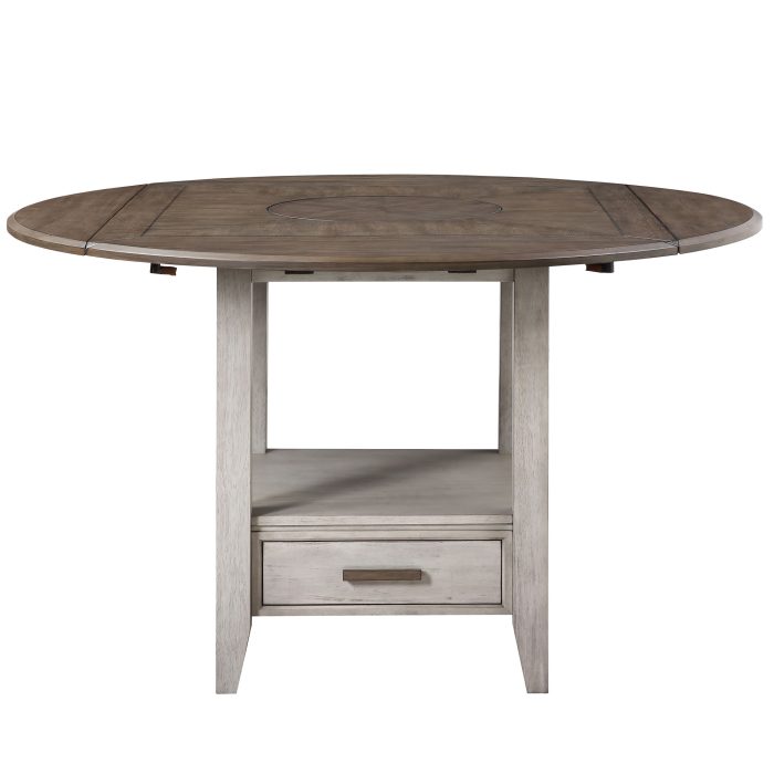 ABACUS 5-PIECE DROP-LEAF COUNTER HEIGHT DINING SET - Image 8
