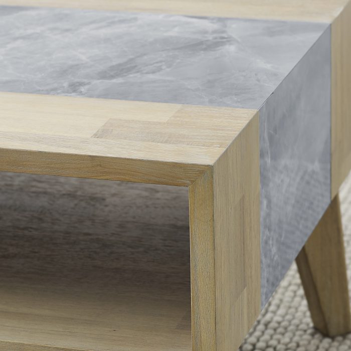 CALGARY SINTERED STONE INLAY SOFA TABLE - Image 8