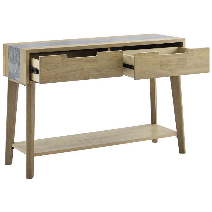 CALGARY SINTERED STONE INLAY SOFA TABLE - Image 5
