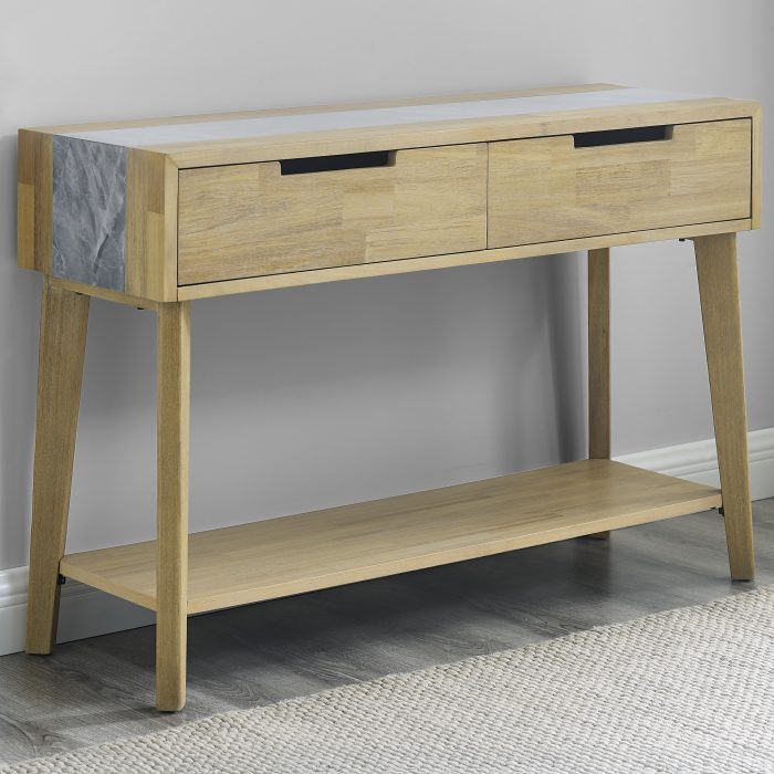 CALGARY SINTERED STONE INLAY SOFA TABLE