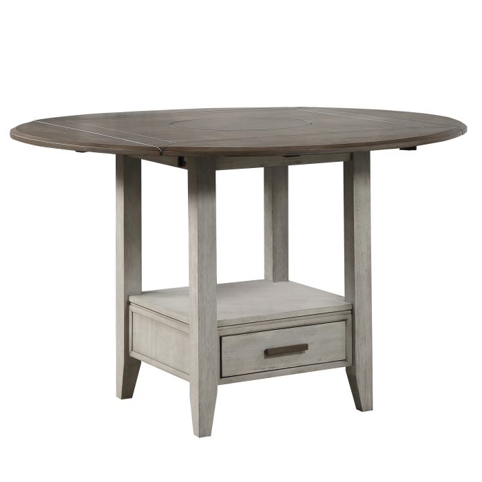 ABACUS 5-PIECE DROP-LEAF COUNTER HEIGHT DINING SET - Image 9