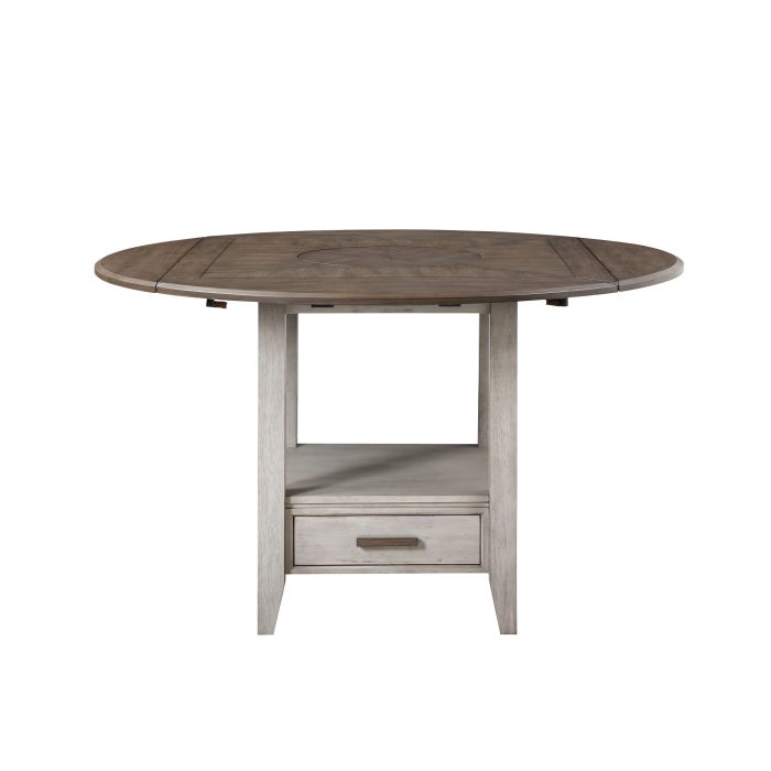 ABACUS 5-PIECE DROP-LEAF COUNTER HEIGHT DINING SET - Image 10