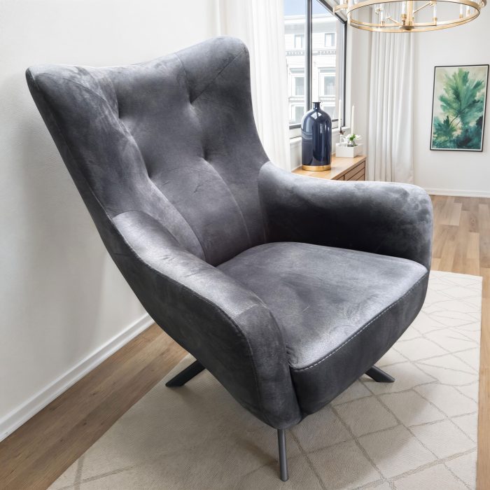AALIYAH 2-PIECE SECTIONAL AND SWIVEL CHAIR - Image 2