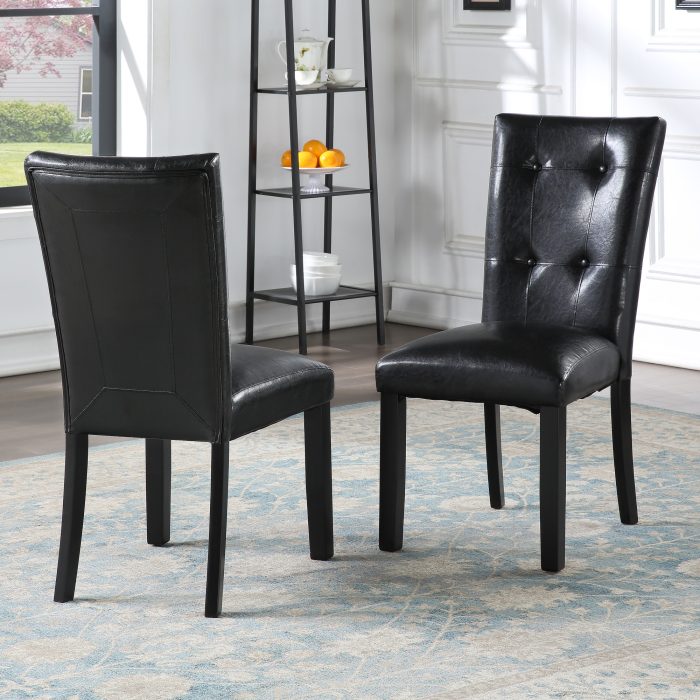 STERLING 5 PIECE FAUX-MARBLE TOP DINING - Image 4