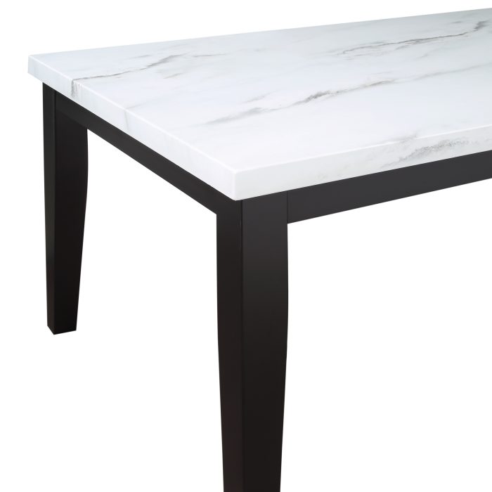 STERLING 5 PIECE FAUX-MARBLE TOP DINING - Image 9