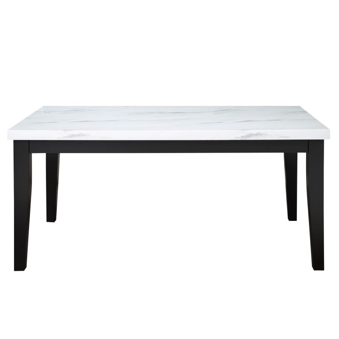 STERLING 5 PIECE FAUX-MARBLE TOP DINING - Image 5
