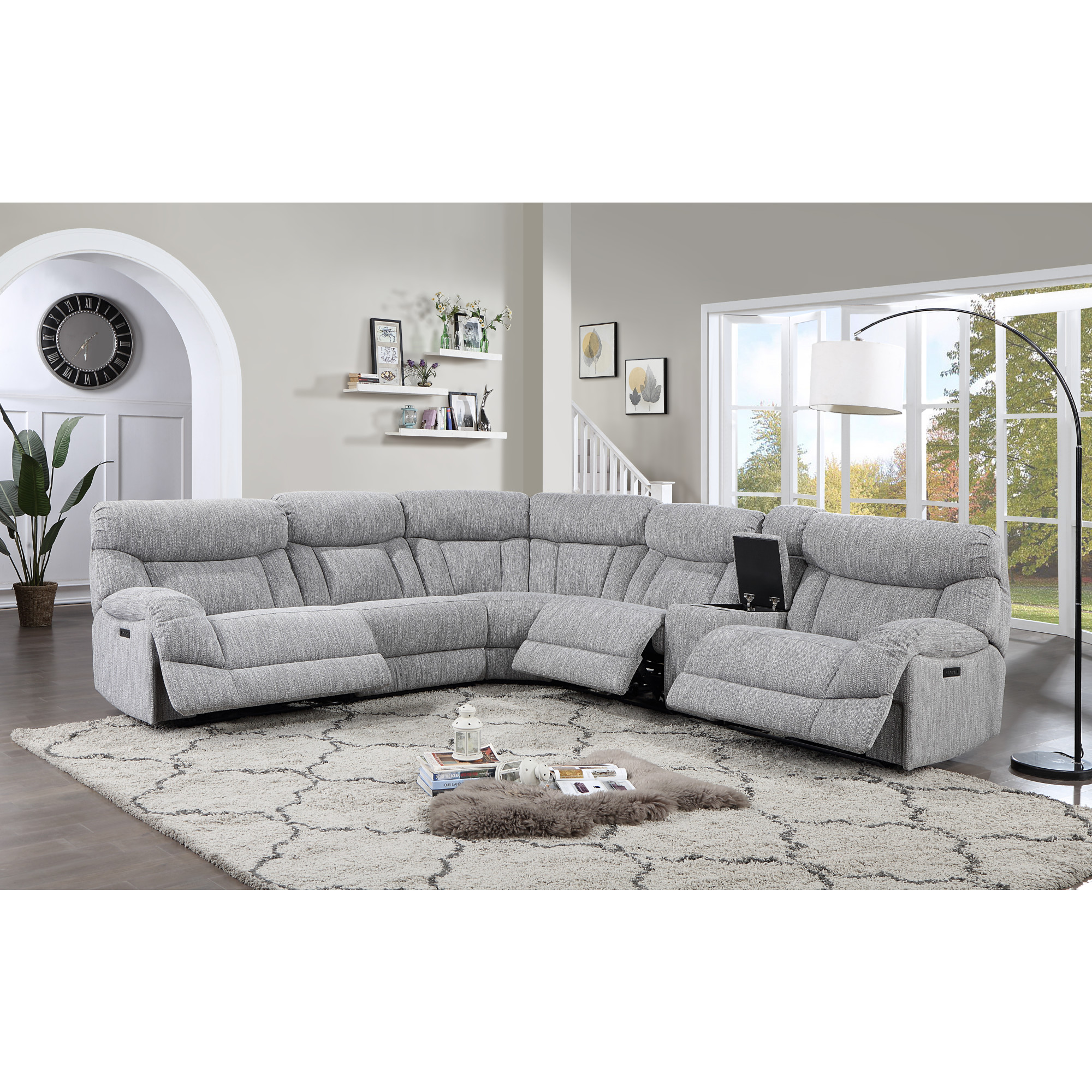 PARK CITY 6-PIECE DUAL-POWER SECTIONAL - Image 2