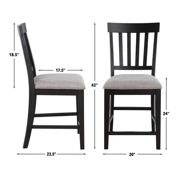 HALLE 6-PIECE COUNTER DINING SET - Image 24