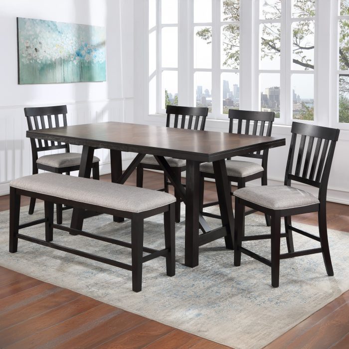 HALLE 6-PIECE COUNTER DINING SET