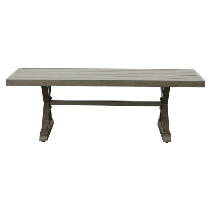 JONES ALUMINUM COFFEE TABLE - Image 3