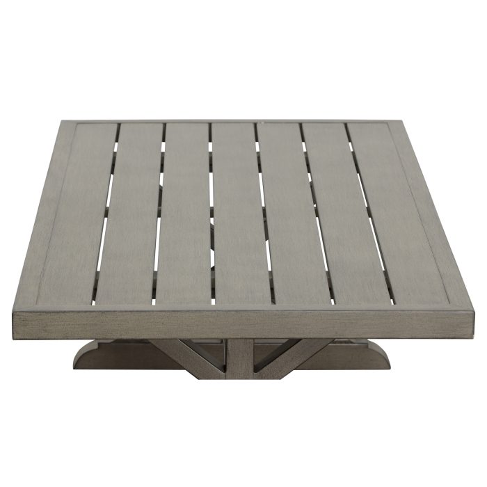 JONES ALUMINUM COFFEE TABLE - Image 6