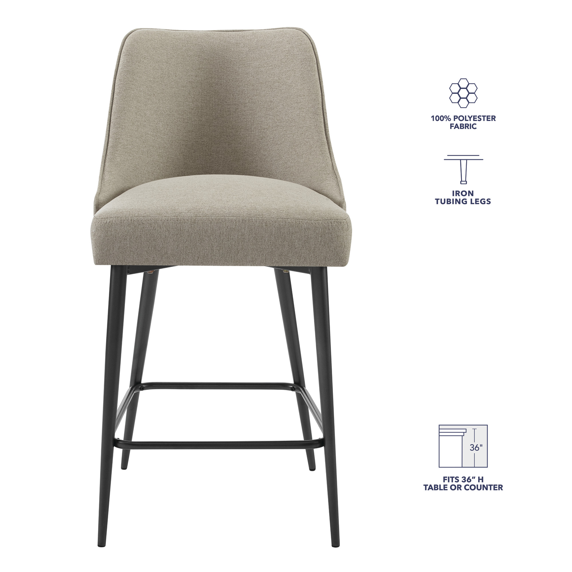 CAMOLSON 7-PIECE MARBLE TOP DINING SET - Image 6