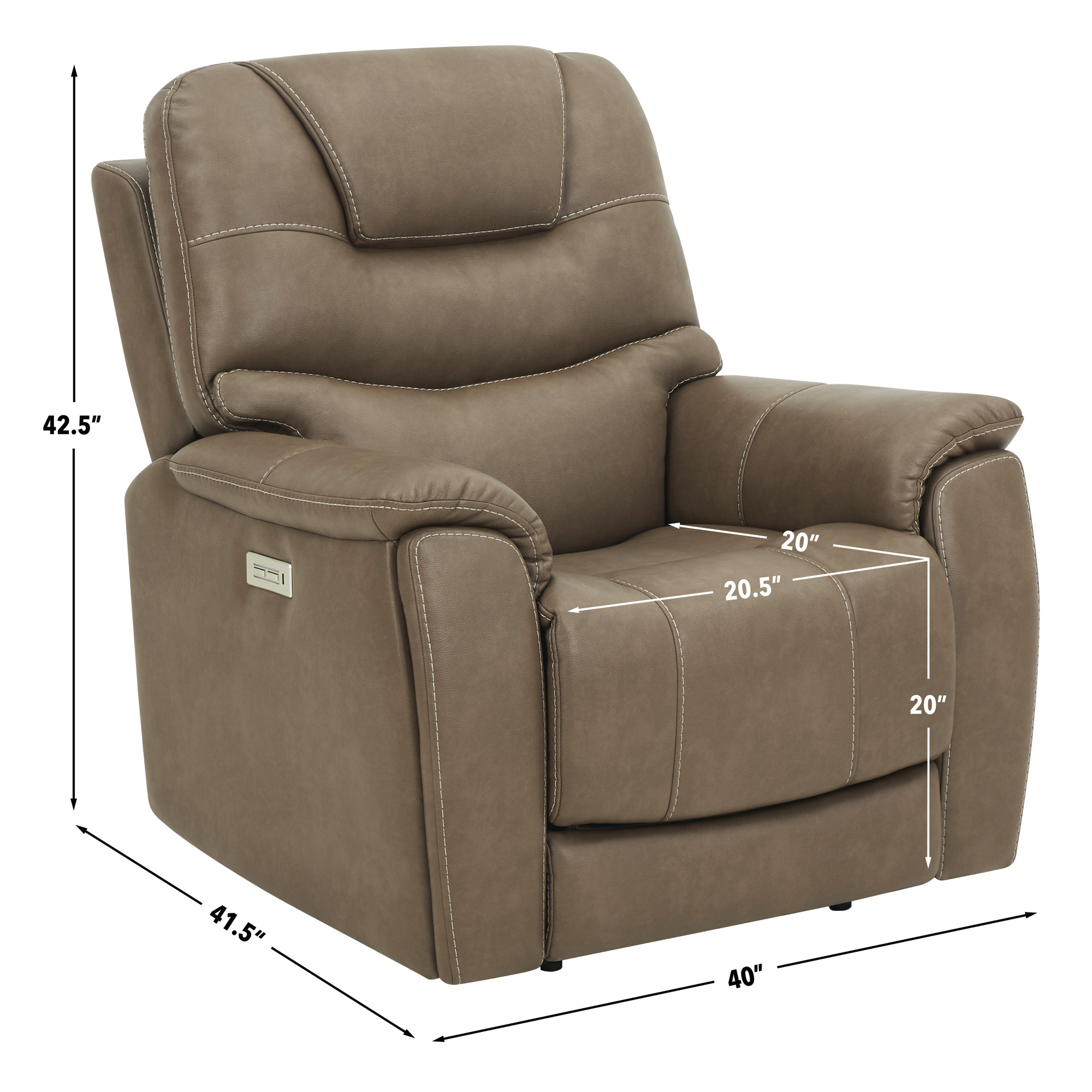 ADELAIDE DUAL-POWER, ZERO-GRAVITY RECLINER - Image 12