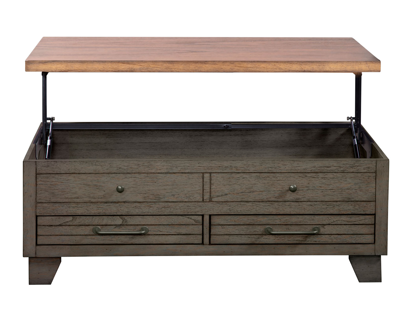 Bear Creek Lift-Top Cocktail Table, Brown - Image 5