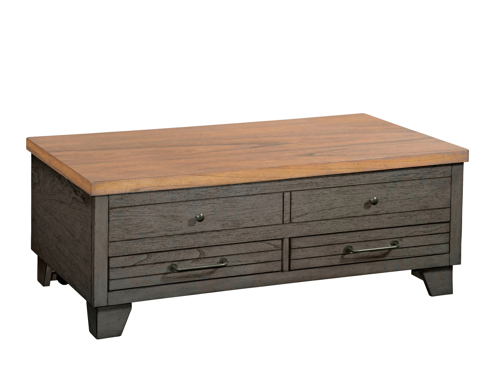 Bear Creek Lift-Top Cocktail Table, Brown - Image 4